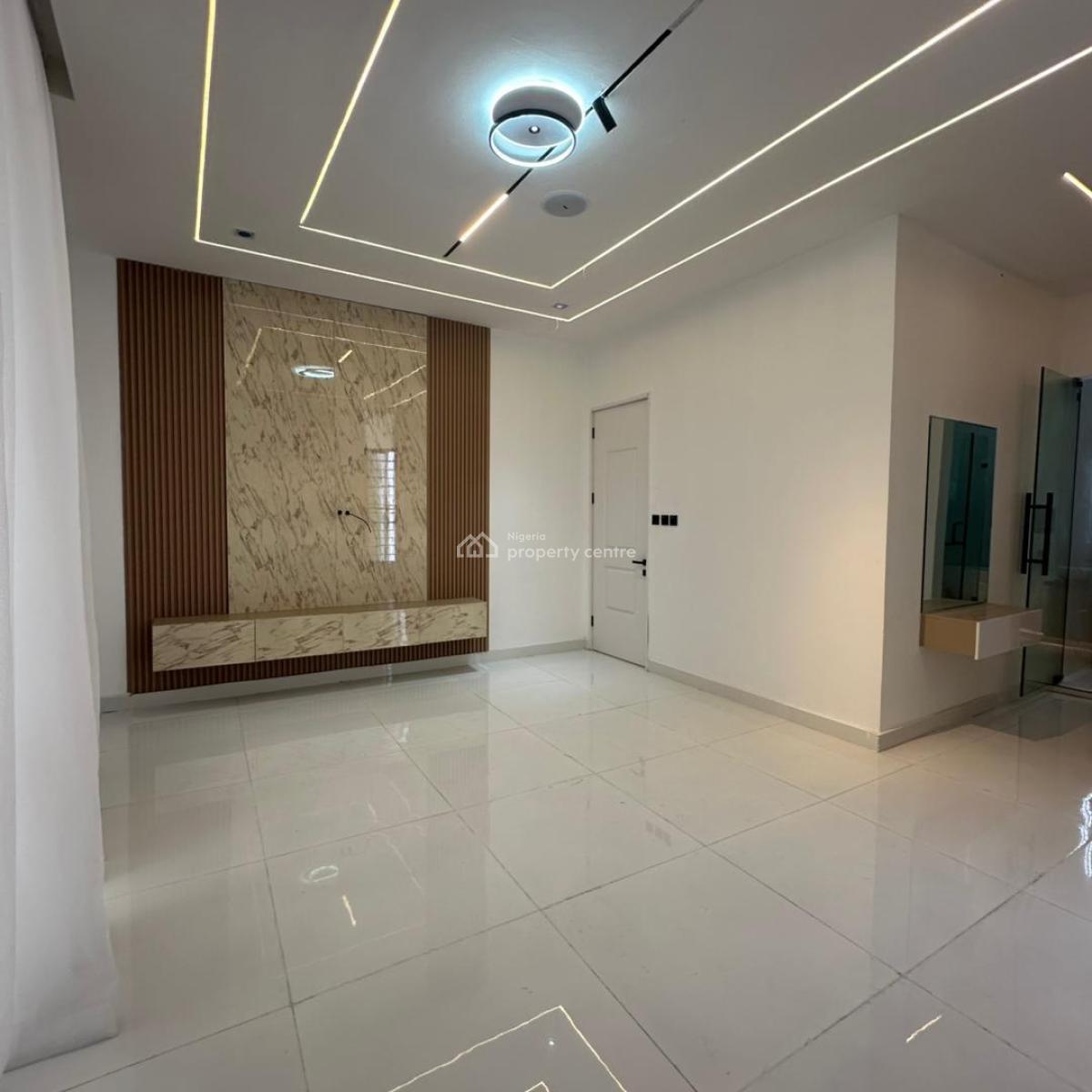 Luxurious 5 Bedroom Fully Detached Duplex with Bq, Chevron Toll Gate, Lekki, Lagos, Detached Duplex for Sale