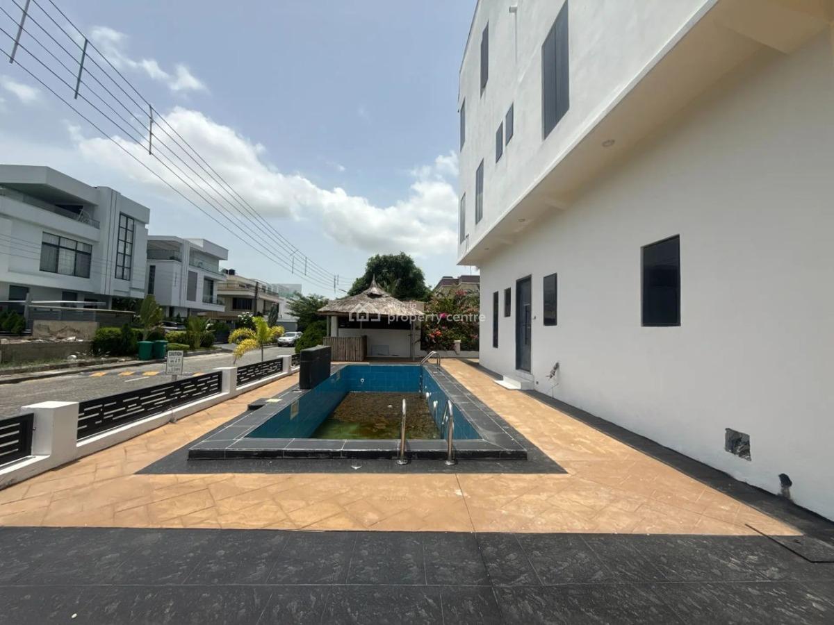Luxurious 5 Bedroom Fully Detached Duplex with Bq and Swimming Pool, Osapa, Lekki, Lagos, Detached Duplex for Sale