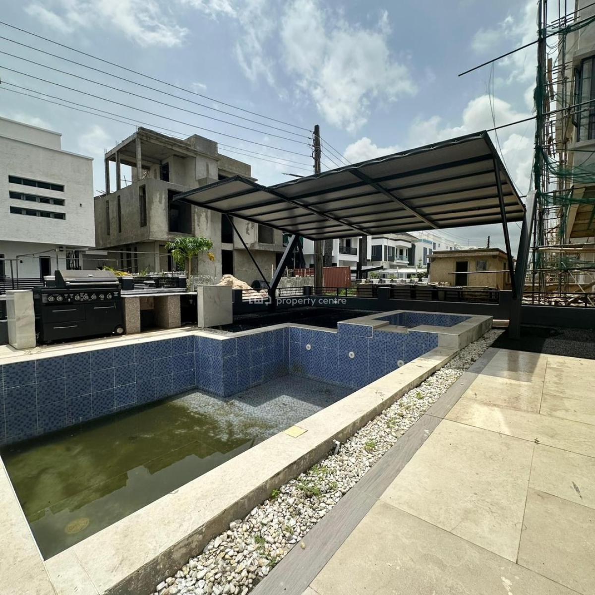 Elegantly Built 5 Bedroom Fully Detached Duplex with Swimming Pool, Osapa, Lekki, Lagos, Detached Duplex for Sale
