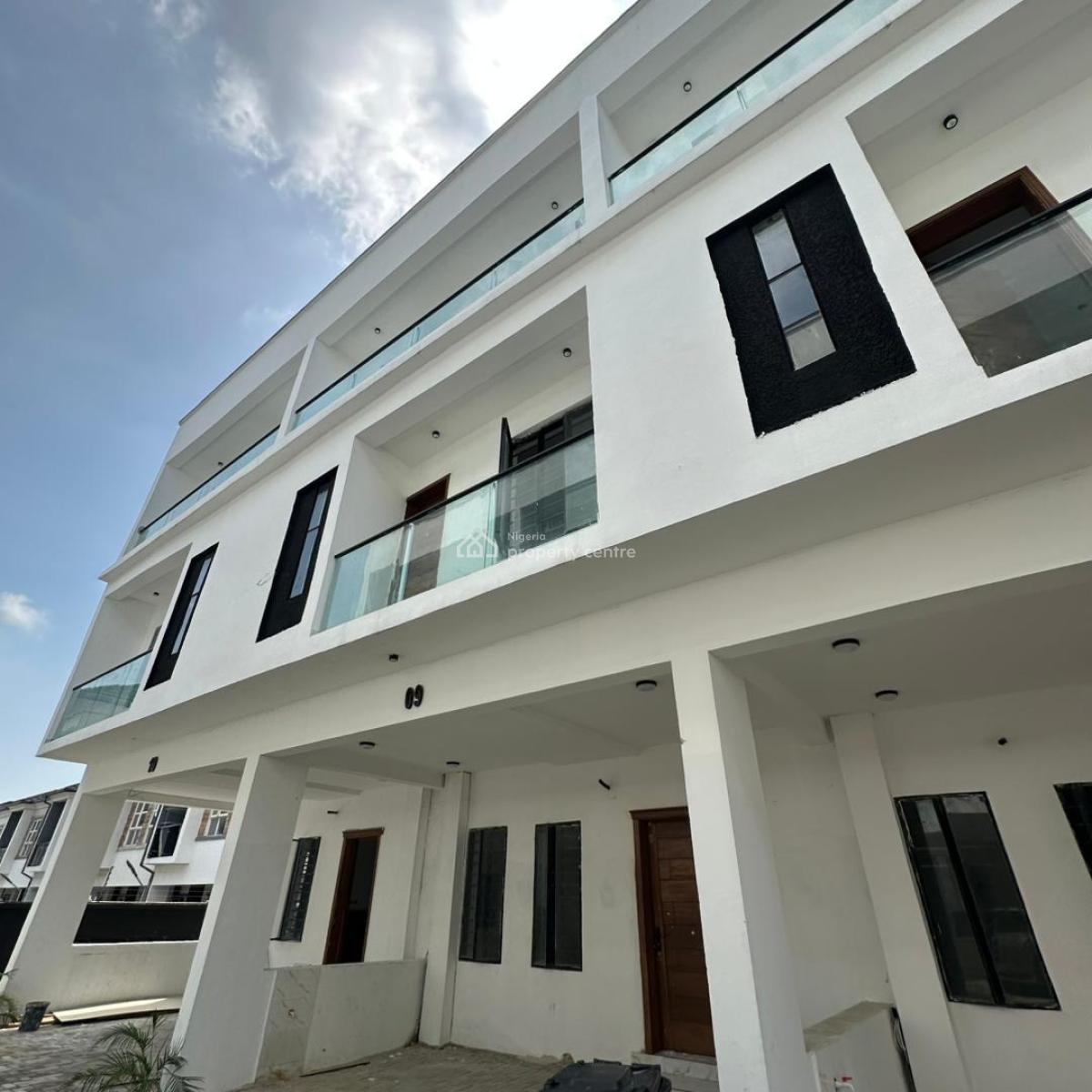 Spacious 4 Bedroom Terrace Duplex with Bq, Orchid, Lekki, Lagos, Terraced Duplex for Sale