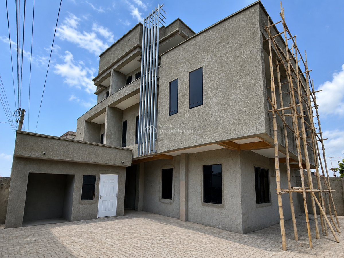 2 Units of 4 Bedroom Semi Detached Duplexes with Bq, Ayodele Awodehin Close, Behind Zenith Bank, Osapa London, Lekki, Osapa, Lekki, Lagos, Semi-detached Duplex for Sale