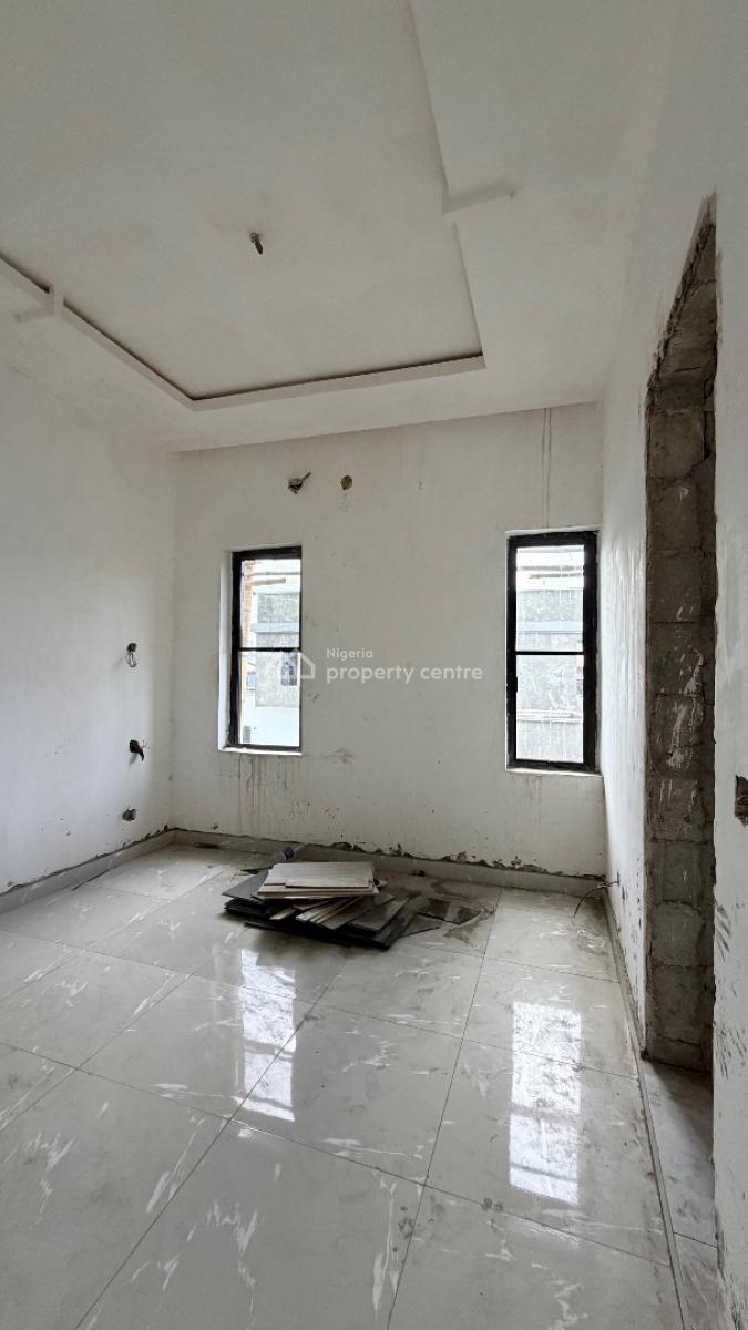 2 Units of 4 Bedroom Semi Detached Duplexes with Bq, Ayodele Awodehin Close, Behind Zenith Bank, Osapa London, Lekki, Osapa, Lekki, Lagos, Semi-detached Duplex for Sale