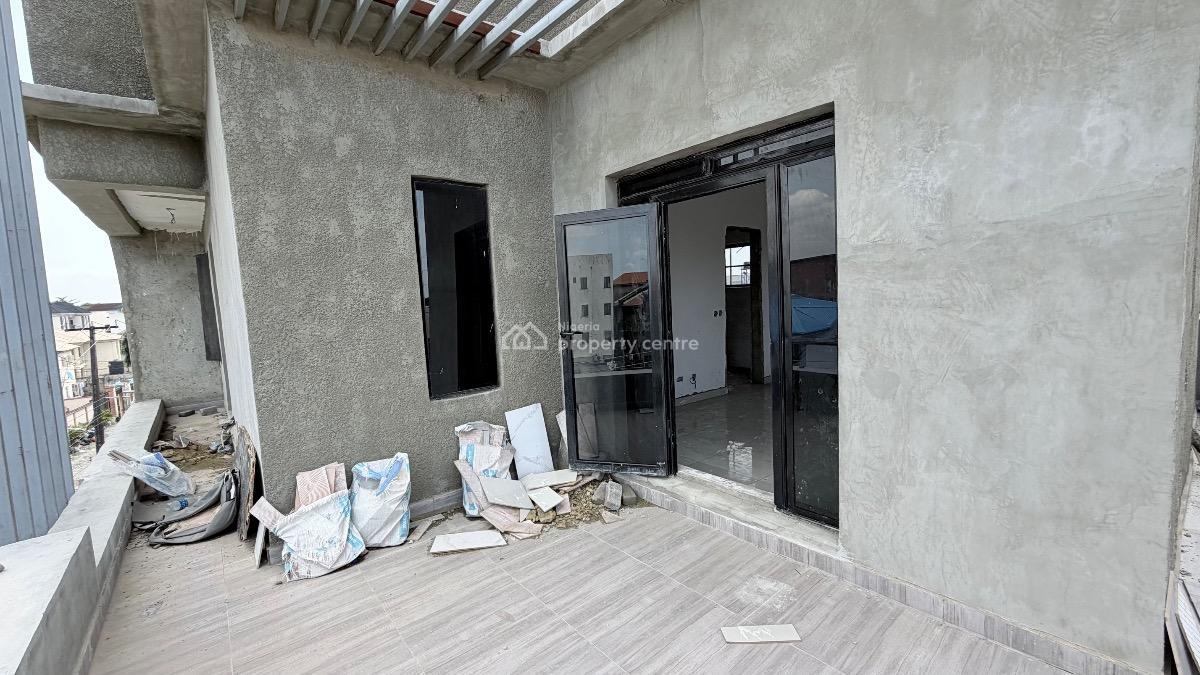 2 Units of 4 Bedroom Semi Detached Duplexes with Bq, Ayodele Awodehin Close, Behind Zenith Bank, Osapa London, Lekki, Osapa, Lekki, Lagos, Semi-detached Duplex for Sale