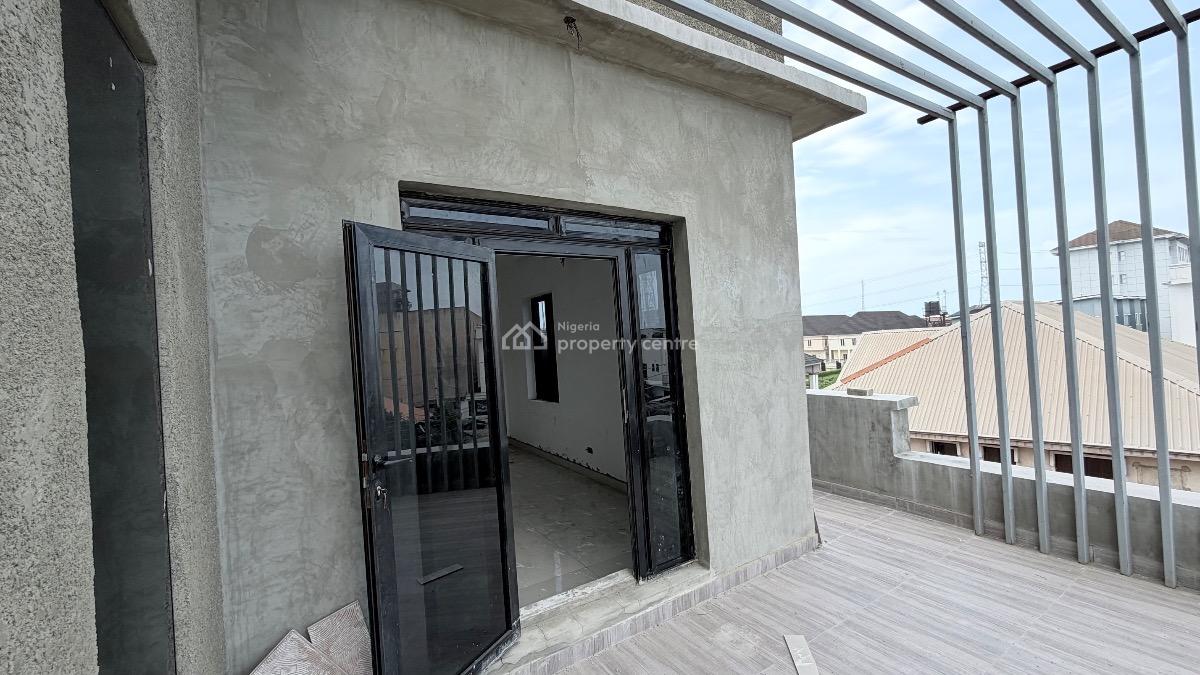 2 Units of 4 Bedroom Semi Detached Duplexes with Bq, Ayodele Awodehin Close, Behind Zenith Bank, Osapa London, Lekki, Osapa, Lekki, Lagos, Semi-detached Duplex for Sale