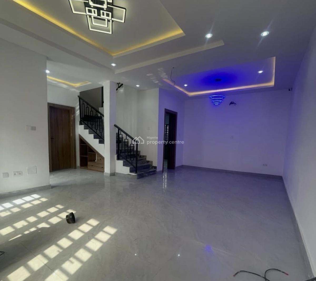 Fully Service 4bedroom Terrace Duplex with Bq, Lekki Phase 1, Lekki, Lagos, Terraced Duplex for Rent
