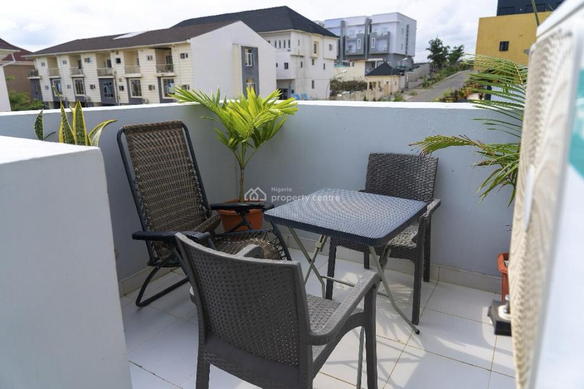 Fully Furnished 4 Bedroom Terrace Duplex with Bq, Main, Guzape District, Abuja, Terraced Duplex for Sale