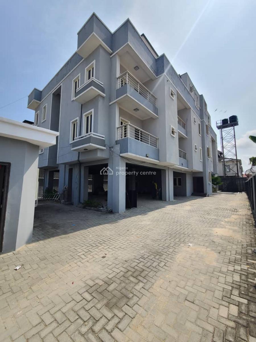 3 Bedroom Service Apartment with a Room Bq, Ikate, Lekki, Lagos, Flat / Apartment for Rent