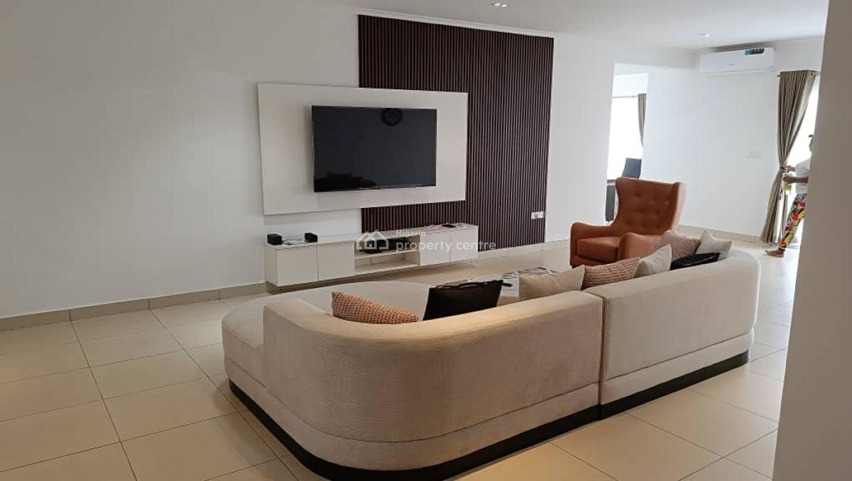 a Fully Furnished & Serviced  3 Bedroom  Apartment  with a Room Bq, Old Ikoyi, Ikoyi, Lagos, Flat / Apartment for Rent