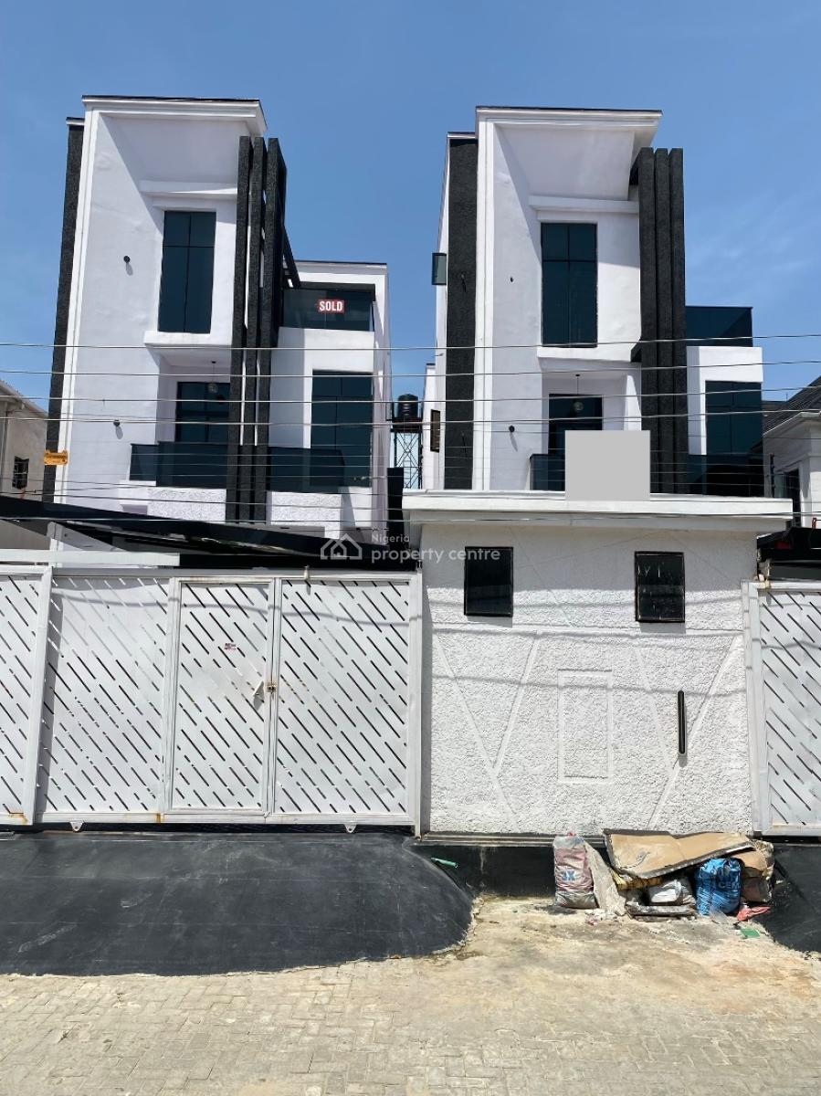 Newly Built 5 Bedroom Duplex with Kitchenette, Orchid Road, Lekki, Lagos, Detached Duplex for Sale