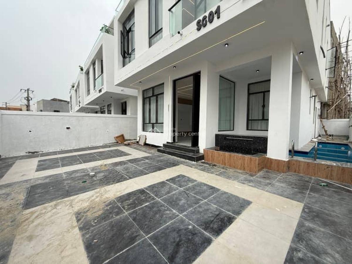 Brand New Luxury 5 Bedroom Fully Detached House, in an Estate at Chevron, Lekki, Lagos, Detached Duplex for Sale