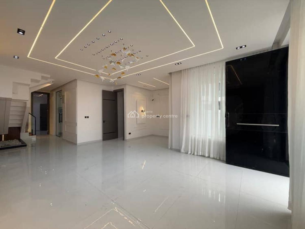 Brand New Luxury 5 Bedroom Fully Detached House, in an Estate at Chevron, Lekki, Lagos, Detached Duplex for Sale