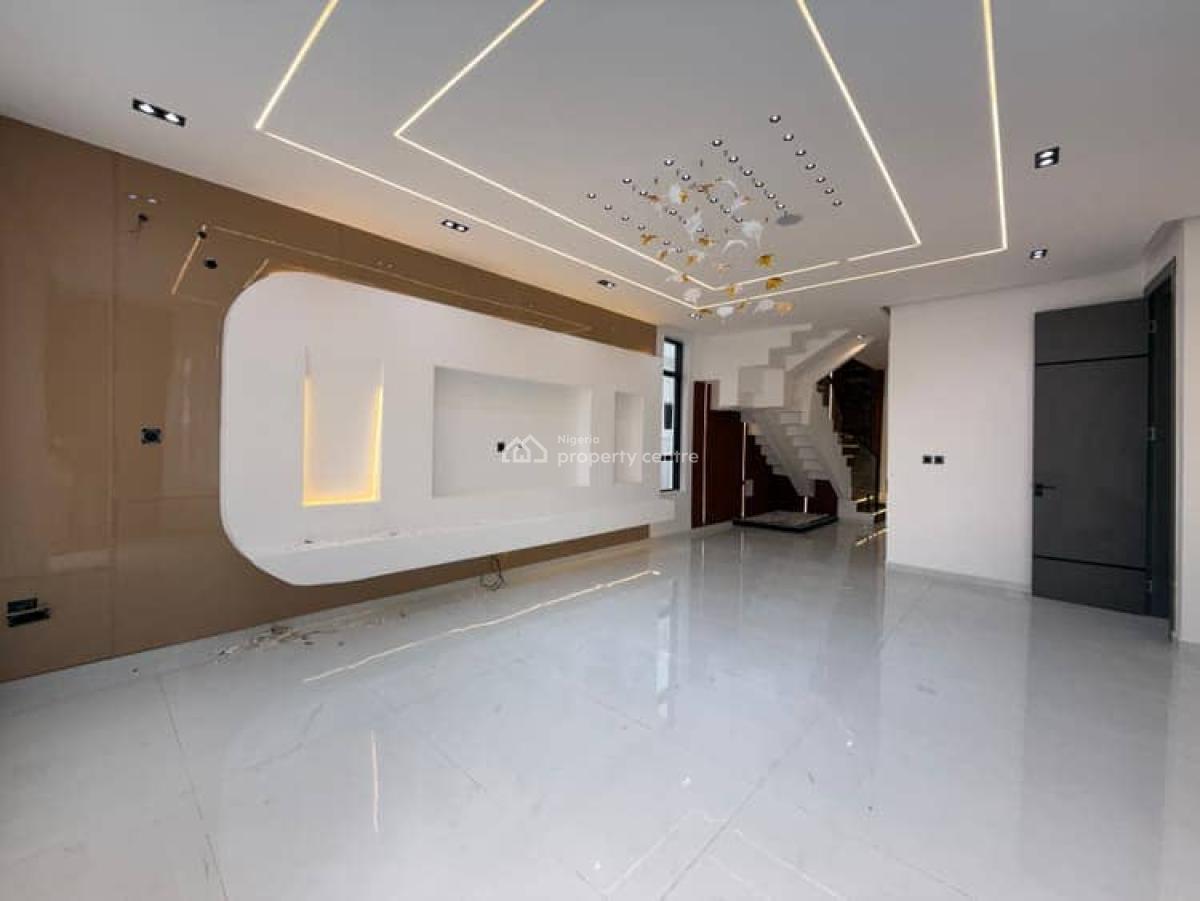 Brand New Luxury 5 Bedroom Fully Detached House, in an Estate at Chevron, Lekki, Lagos, Detached Duplex for Sale
