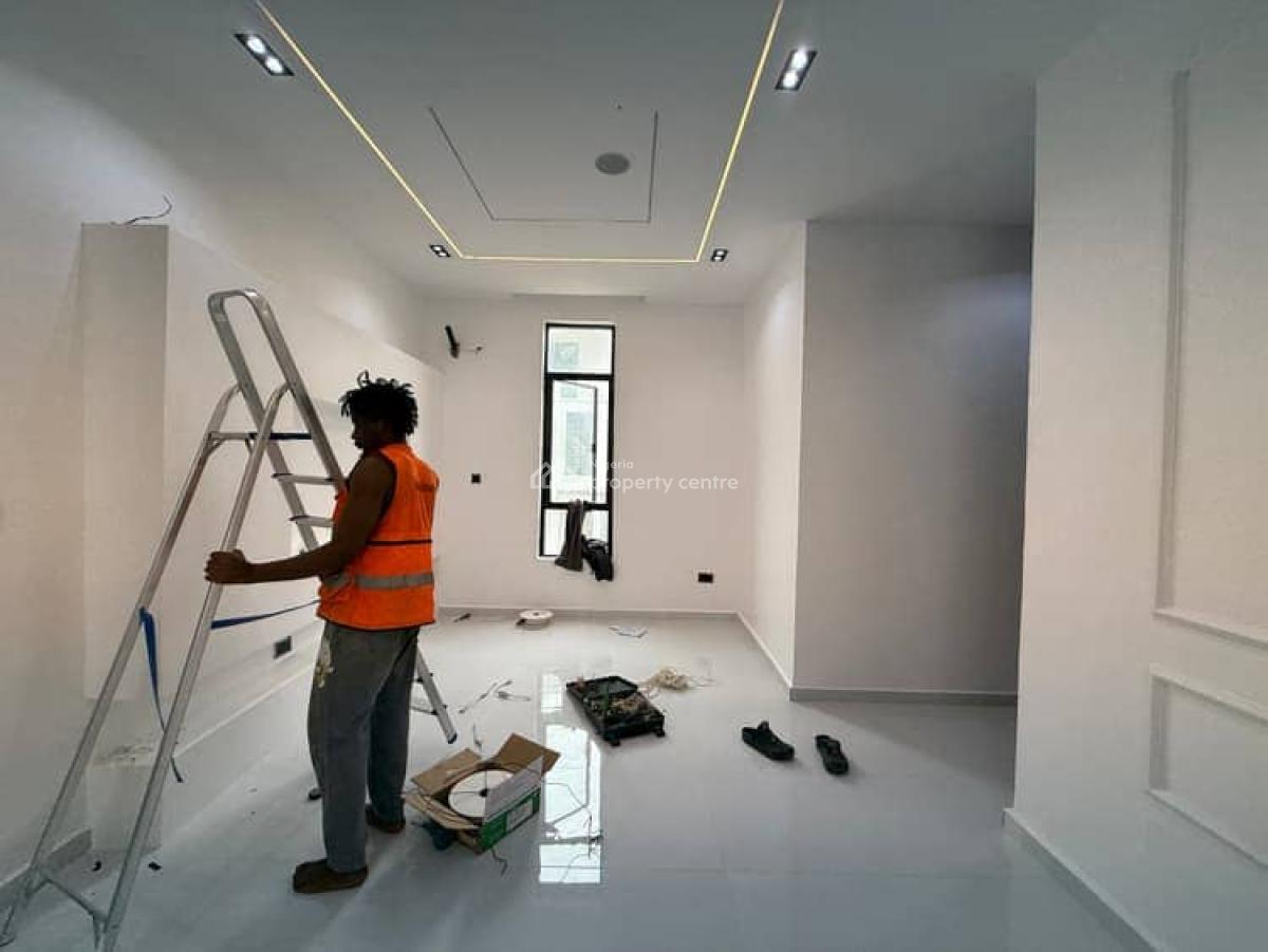 Brand New Luxury 5 Bedroom Fully Detached House, in an Estate at Chevron, Lekki, Lagos, Detached Duplex for Sale