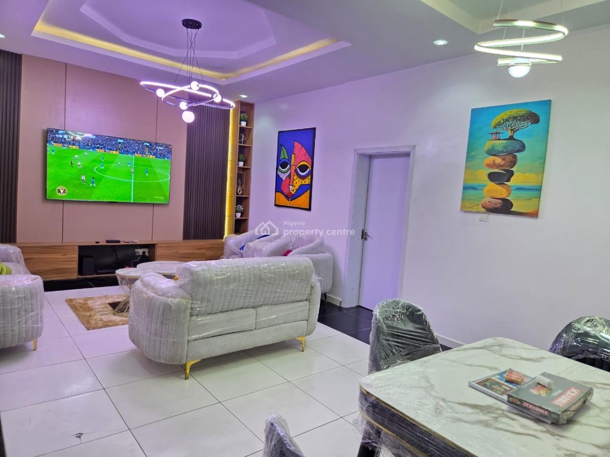 4 Bedroom Terraced Duplex in a Secured Estate, Ikota, Lekki, Lagos, House Short Let