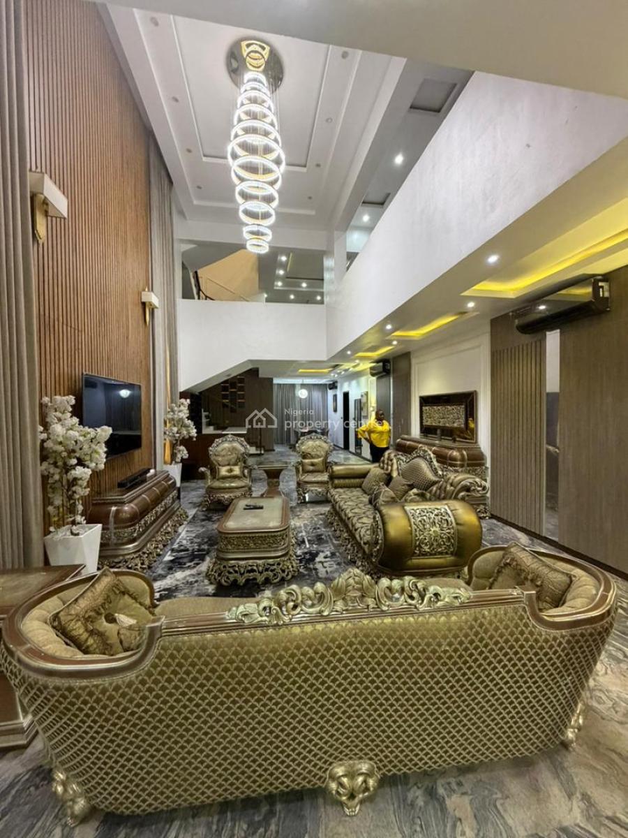 Luxurious & Fully Furnished 6 Bedroom, Lekki Right, Lekki, Lagos, Detached Duplex for Rent
