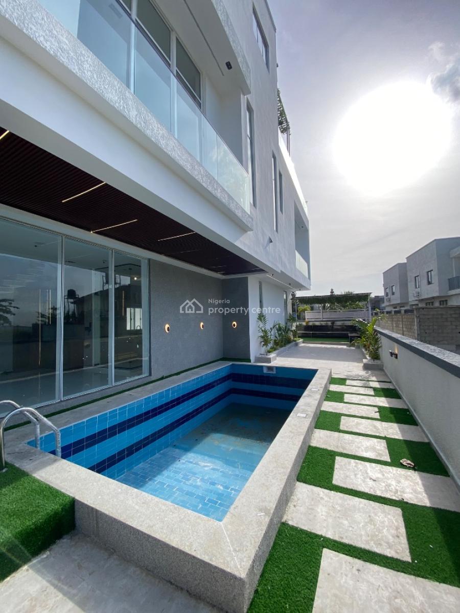 Newly Built 5 Bedroom Duplex with Spacious Car Park, Osapa London, Lekki, Lagos, Detached Duplex for Sale