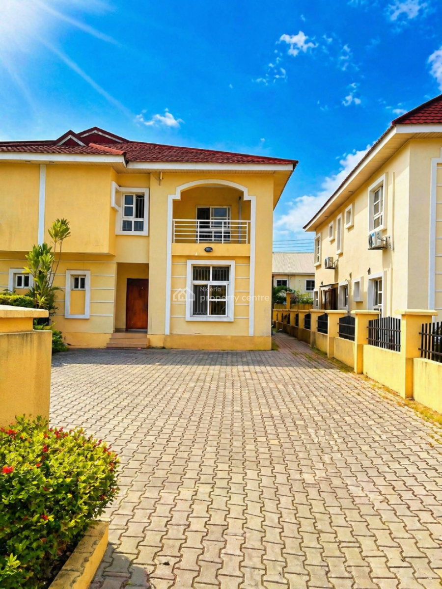 Very Clean 4 Bedroom Semi Detached Duplex with Bq, 24hrs Electricity, Osapa London, Lekki, Lagos, Semi-detached Duplex for Rent