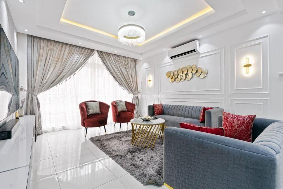 Fully Furnished 3 Bedroom Apartment, Cadogan Estate, Osapa, Lekki, Lagos, Flat / Apartment for Rent