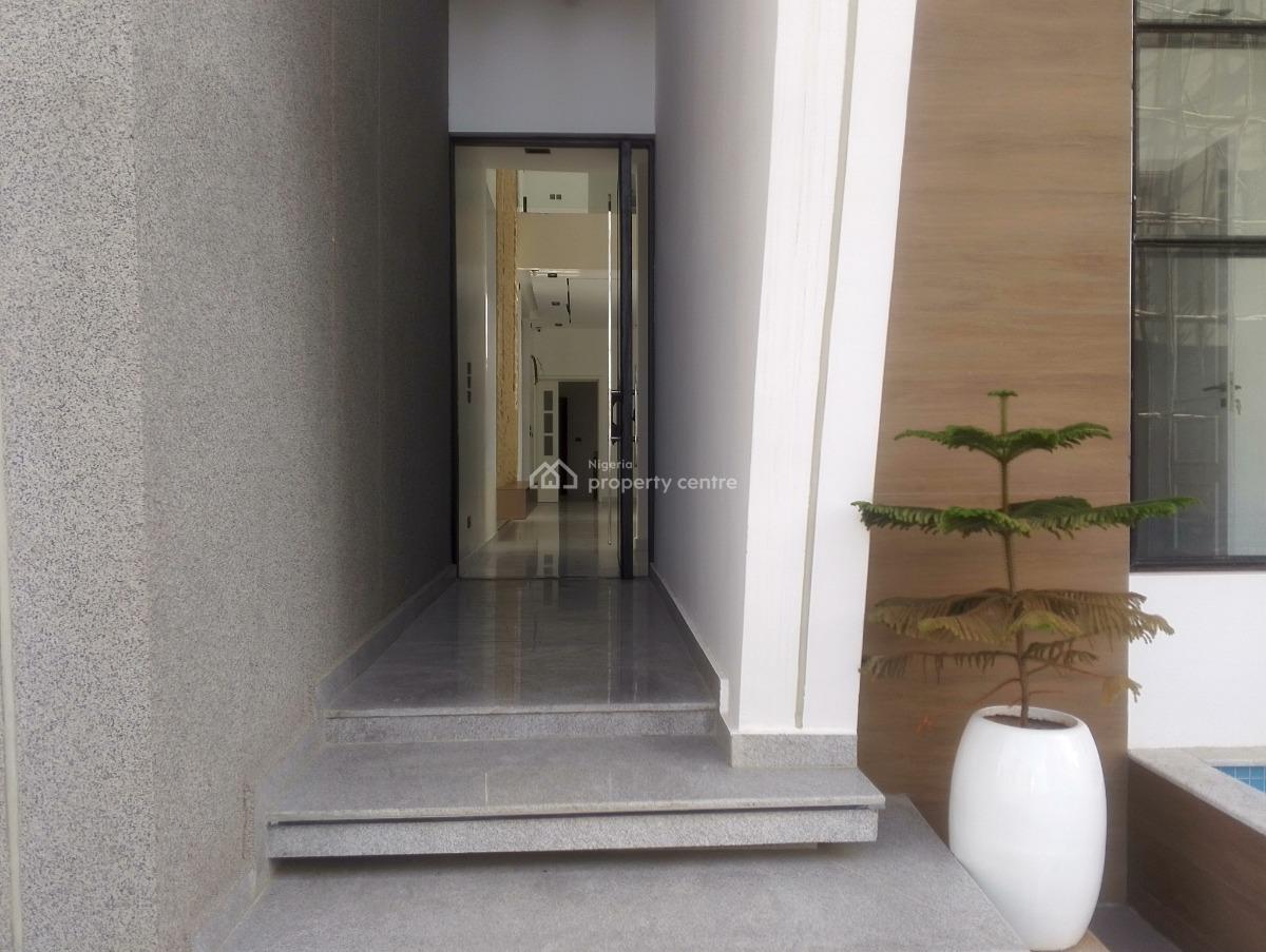 Fully Detached 5 Bedroom Duplex with a Pool, Off Pinnock Beach Road., Osapa, Lekki, Lagos, Detached Duplex for Sale