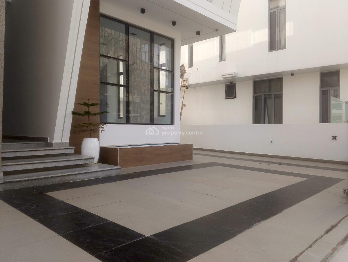 Fully Detached 5 Bedroom Duplex with a Pool, Off Pinnock Beach Road., Osapa, Lekki, Lagos, Detached Duplex for Sale