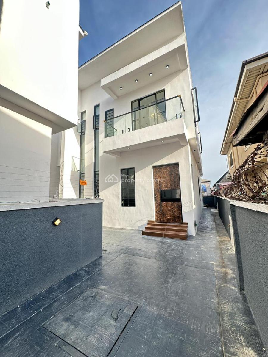 Lovely 4 Bedroom Fully Detached Duplex with Swimming Pool and Bq, Ajah, Lagos, Detached Duplex for Sale