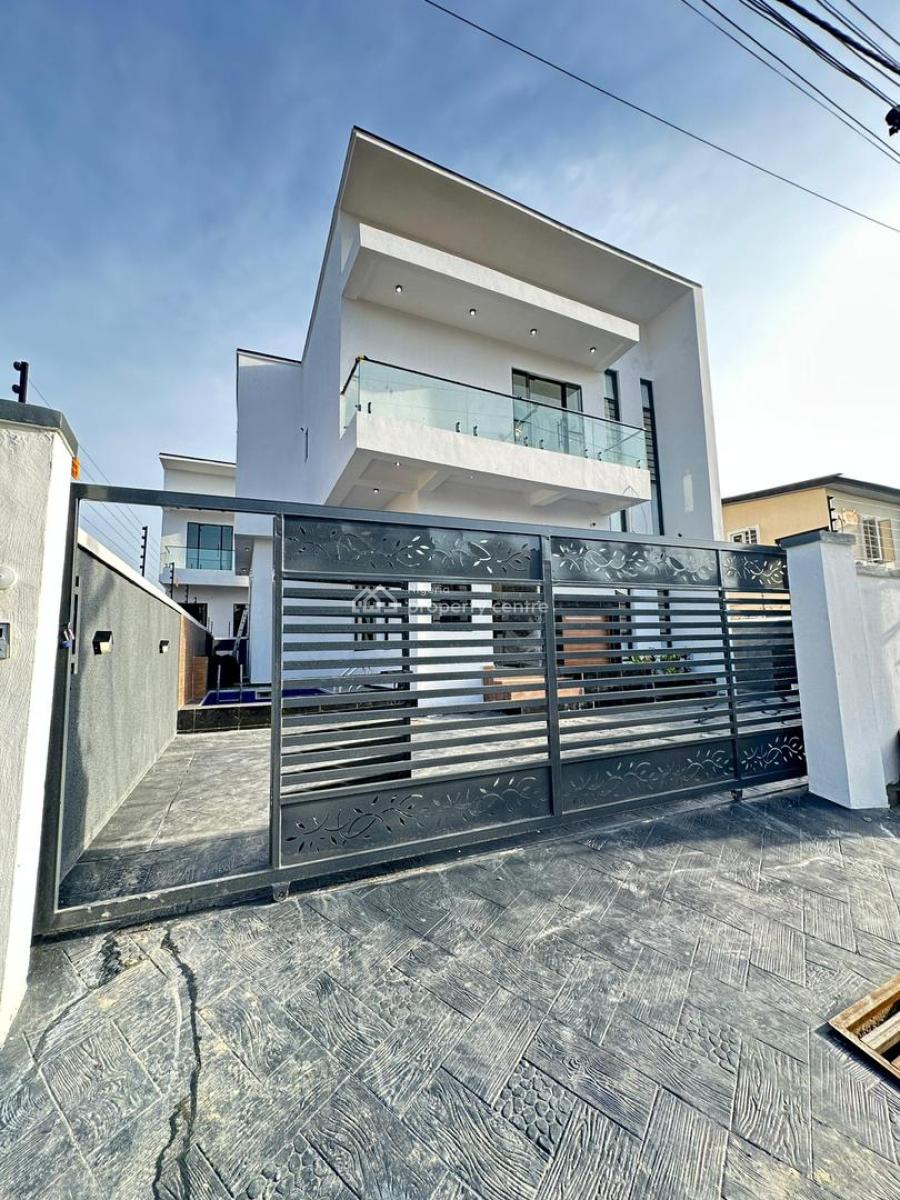 Stunning 4 Bedroom Fully Detached Duplex with Bq, Ajah, Lagos, Detached Duplex for Sale