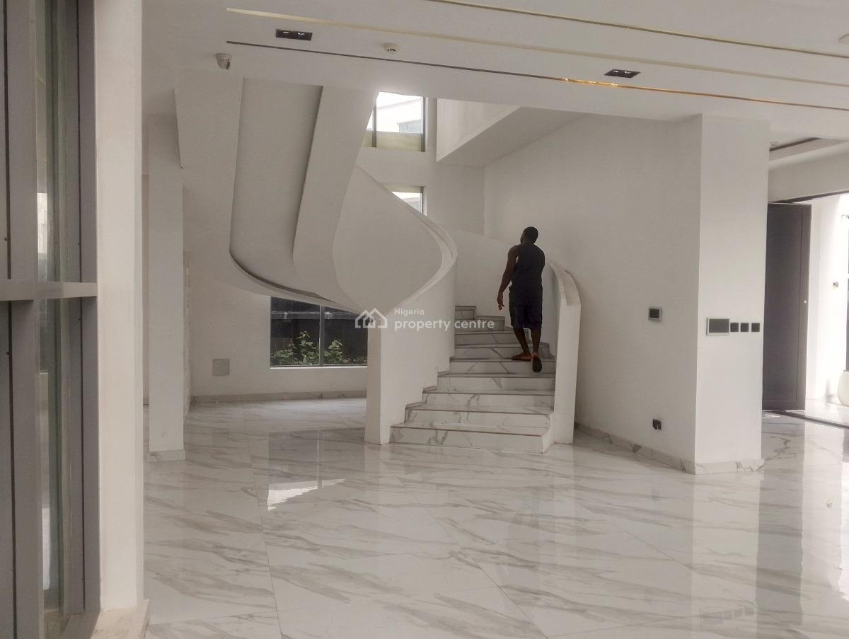 Brand New 5 Bedroom Detached Duplex with a Swimming Pool, Off Pinnock Beach Estate Road, Osapa, Osapa, Lekki, Lagos, Detached Duplex for Sale