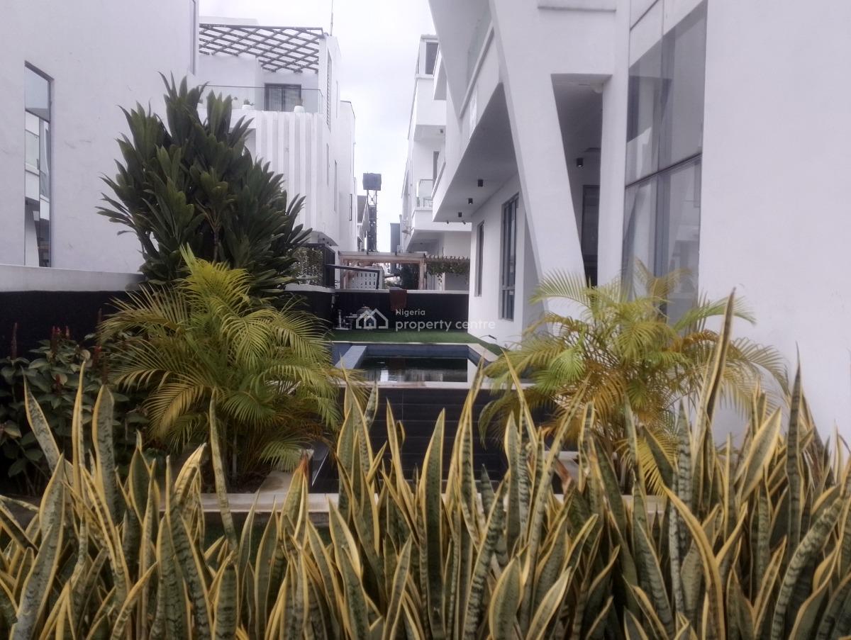 Brand New 5 Bedroom Detached Duplex with a Swimming Pool, Off Pinnock Beach Estate Road, Osapa, Osapa, Lekki, Lagos, Detached Duplex for Sale