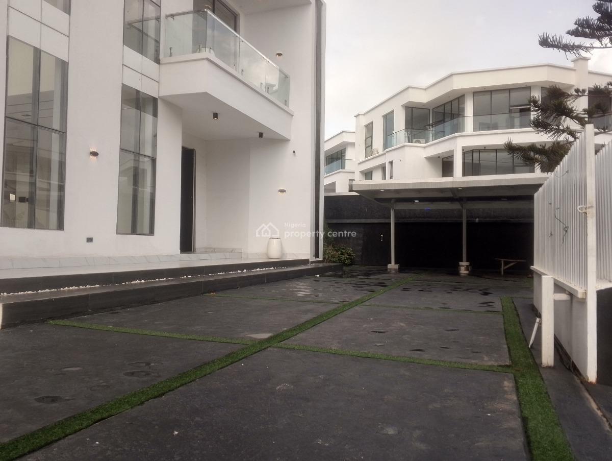 Brand New 5 Bedroom Detached Duplex with a Swimming Pool, Off Pinnock Beach Estate Road, Osapa, Osapa, Lekki, Lagos, Detached Duplex for Sale