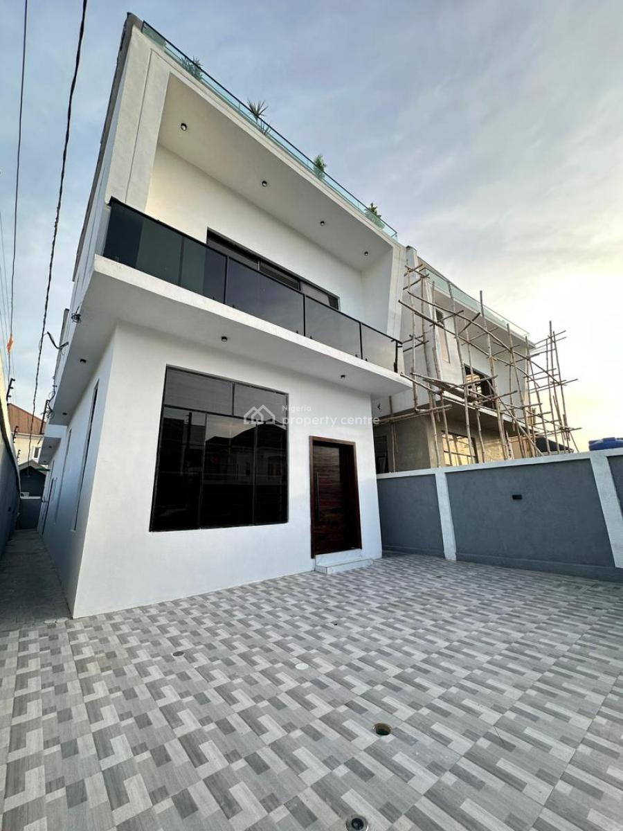 Nicely Built 4 Bedroom Fully Detached Duplex with Bq, Ajah, Lagos, Detached Duplex for Sale