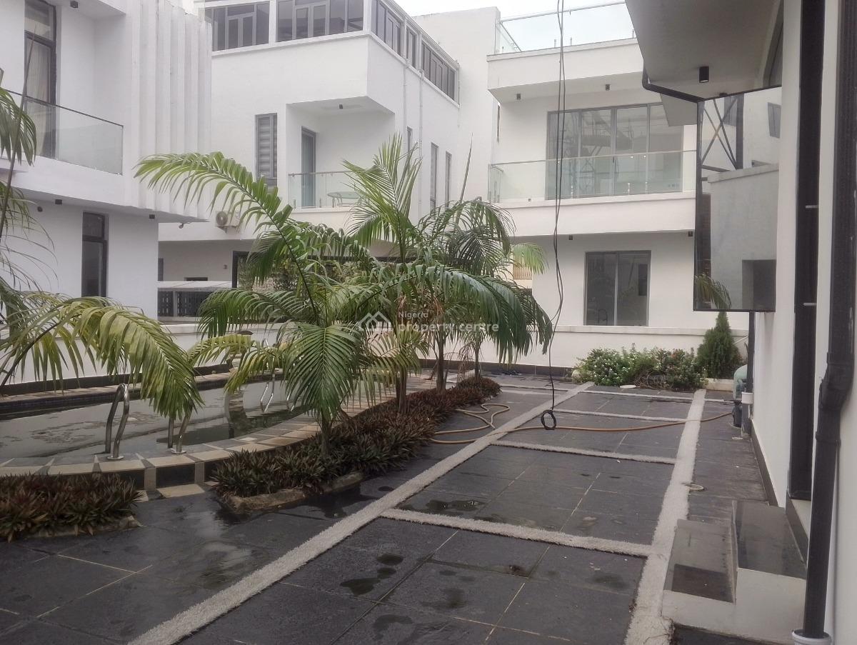 Brand New and Spacious 5 Bedroom Detached Duplex with a Swimming Pool, Off Pinnock Beach Road, Osapa Lekki, Osapa, Lekki, Lagos, Detached Duplex for Sale
