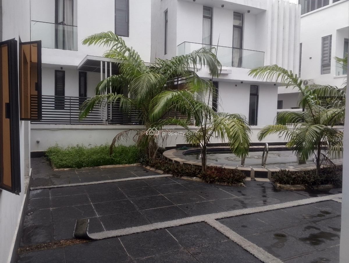 Brand New and Spacious 5 Bedroom Detached Duplex with a Swimming Pool, Off Pinnock Beach Road, Osapa Lekki, Osapa, Lekki, Lagos, Detached Duplex for Sale