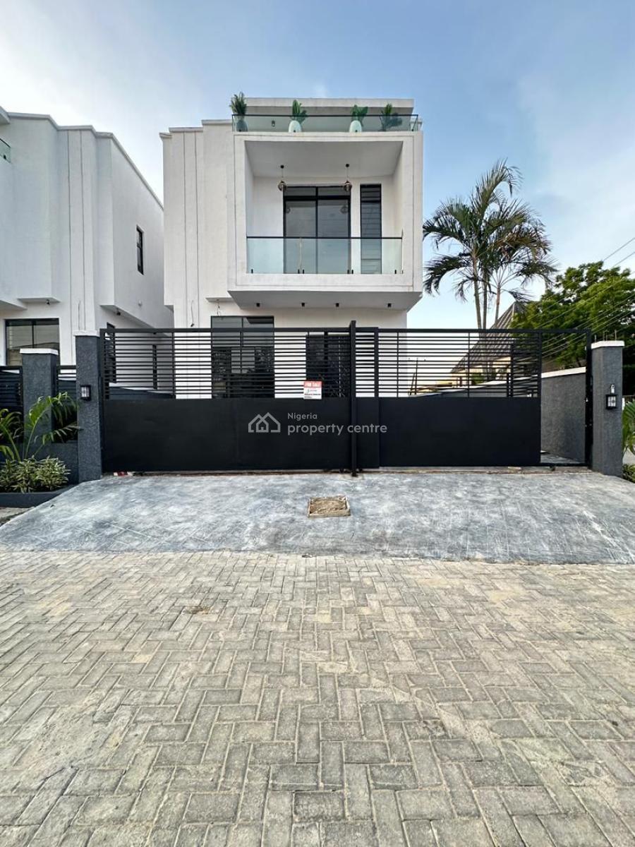 Exquisite 4 Bedroom Fully Detached Duplex with Bq, Ajah, Lagos, Detached Duplex for Sale