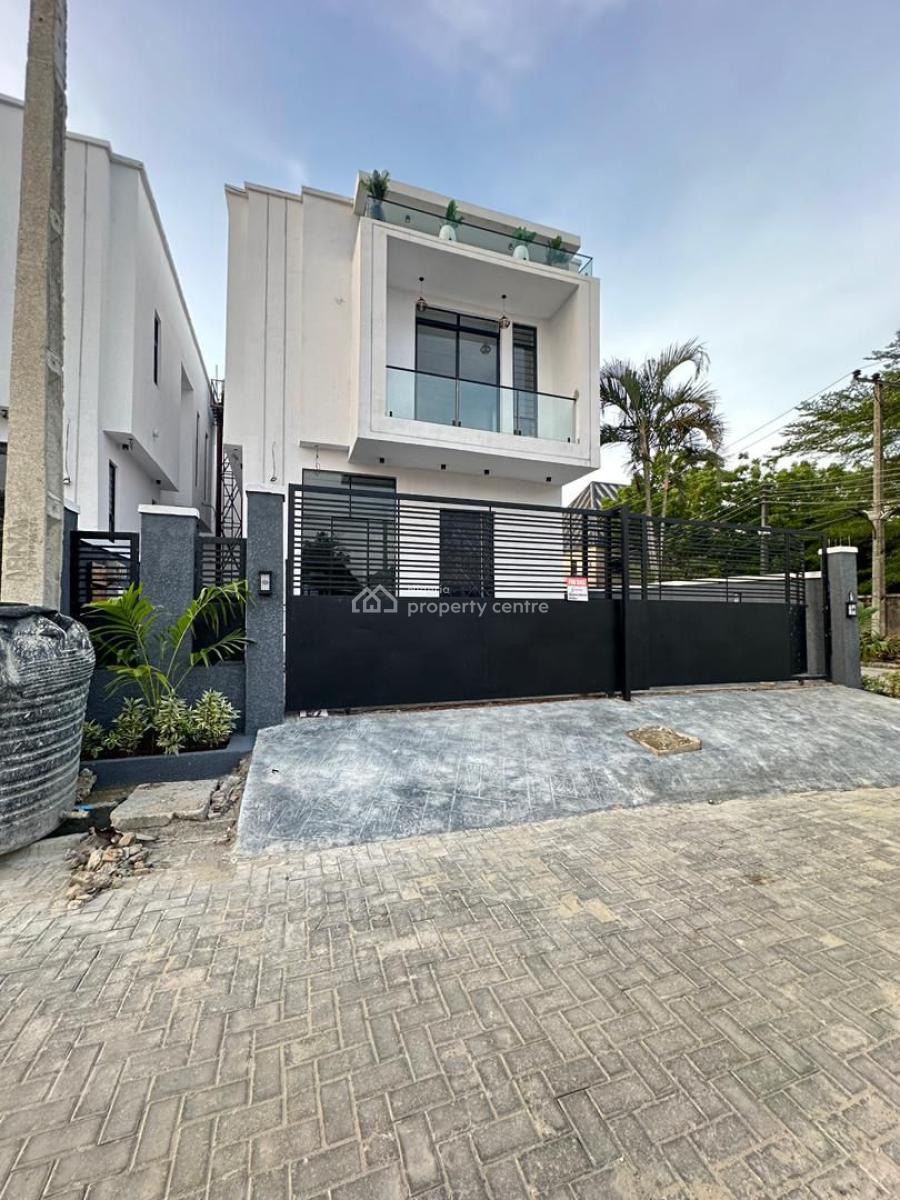 Exquisite 4 Bedroom Fully Detached Duplex with Bq, Ajah, Lagos, Detached Duplex for Sale