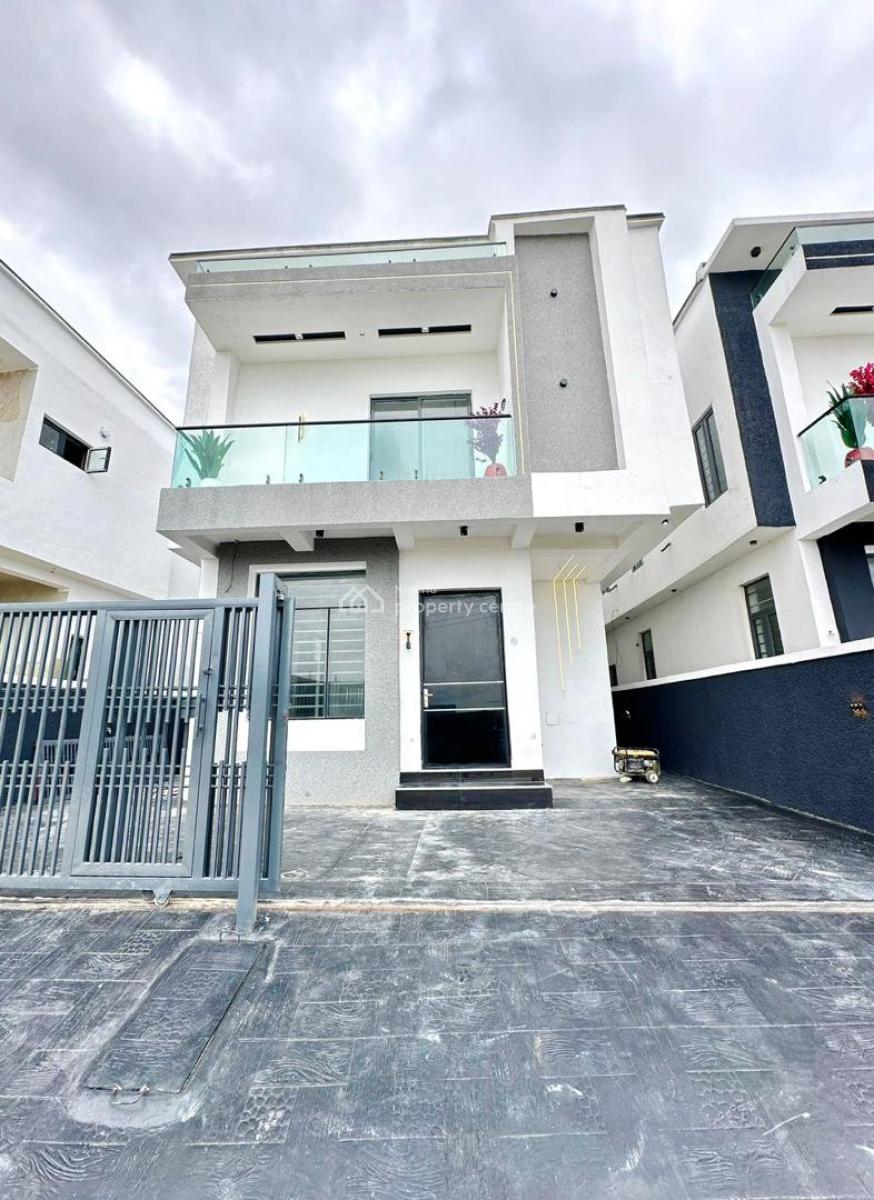 Excellent 4 Bedroom Duplex with a Bq, Ajah, Lagos, Detached Duplex for Sale