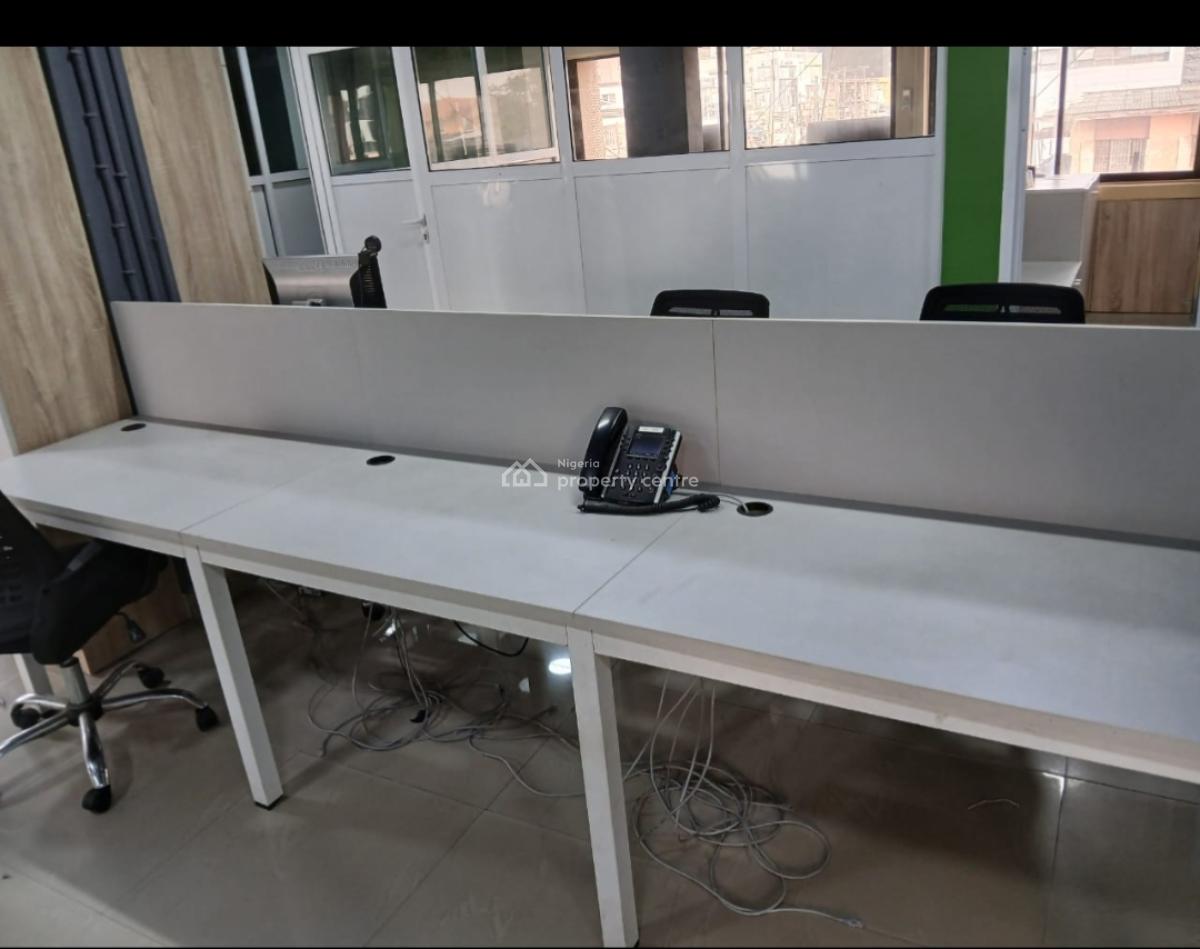 100sqm Fully Furnished Office Space, Allen, Ikeja, Lagos, Office Space for Rent