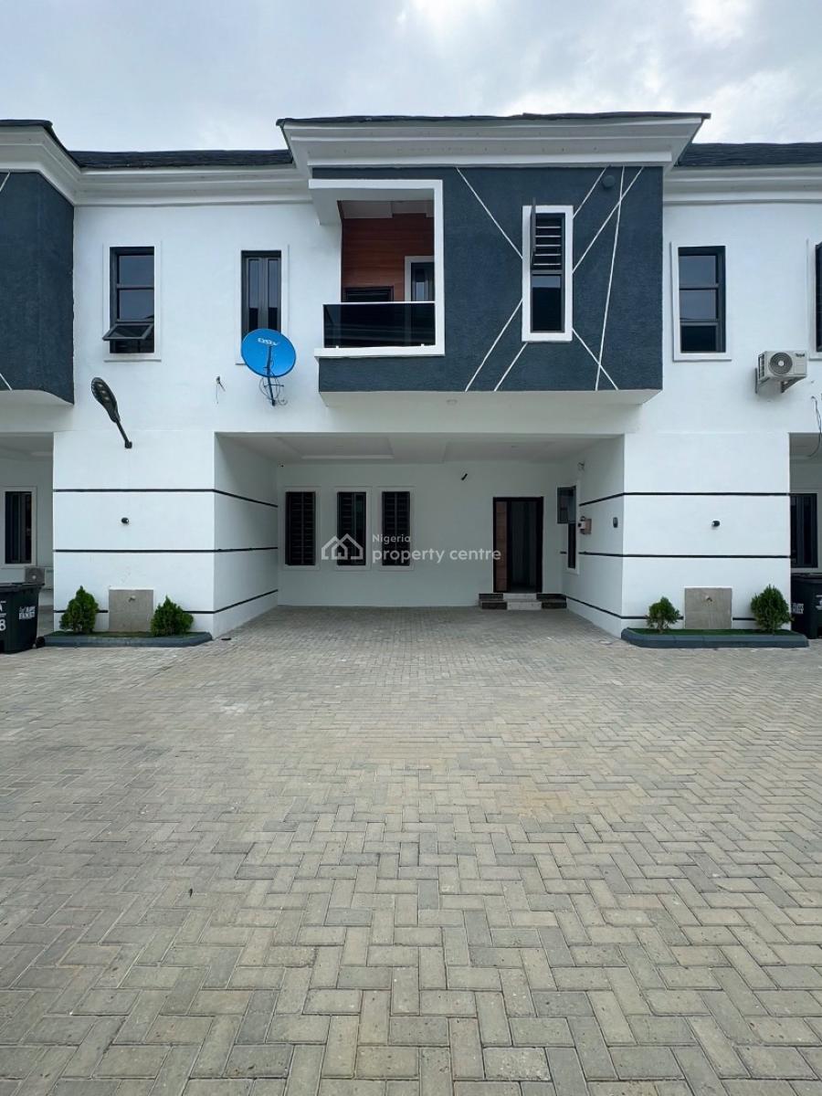 3 Bedroom Terrace Duplex with Pool, Gym & Childrens Playground, Ajah, Lagos, Terraced Duplex for Sale