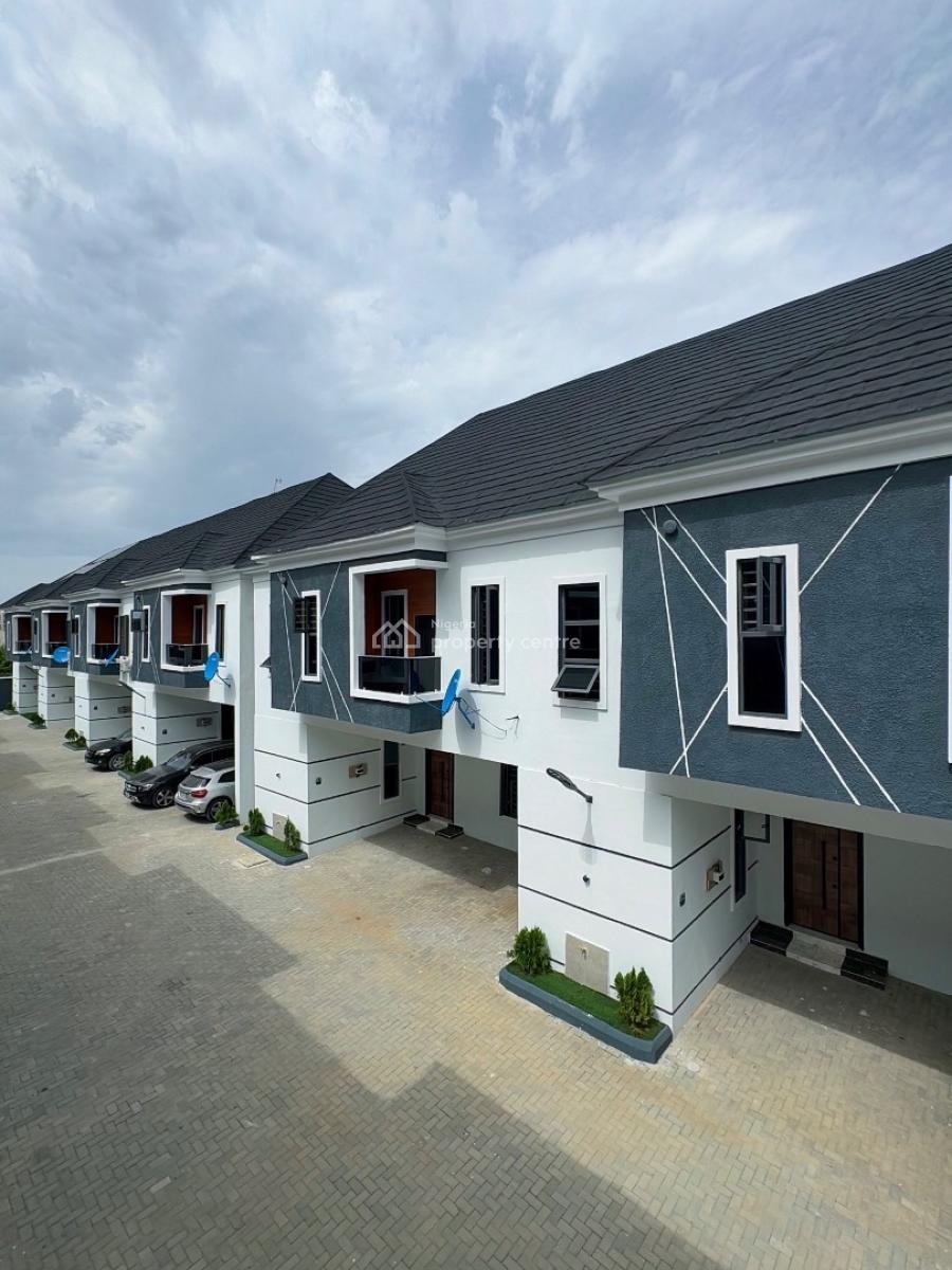 3 Bedroom Terrace Duplex with Pool, Gym & Childrens Playground, Ajah, Lagos, Terraced Duplex for Sale