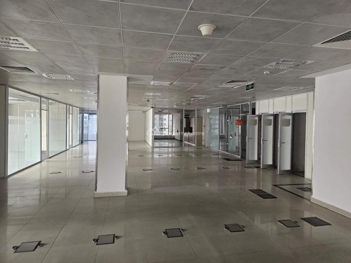 Prime 1,335 Sqm Serviced Office Space Available, Victoria Island (vi), Lagos, Office Space for Rent