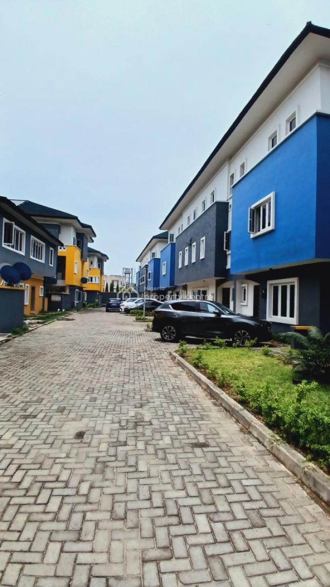 Hot Deal. 3bedroom Terraced Duplex with Bq, Gated Estate, Ikate, Lekki, Lagos, Terraced Duplex for Rent