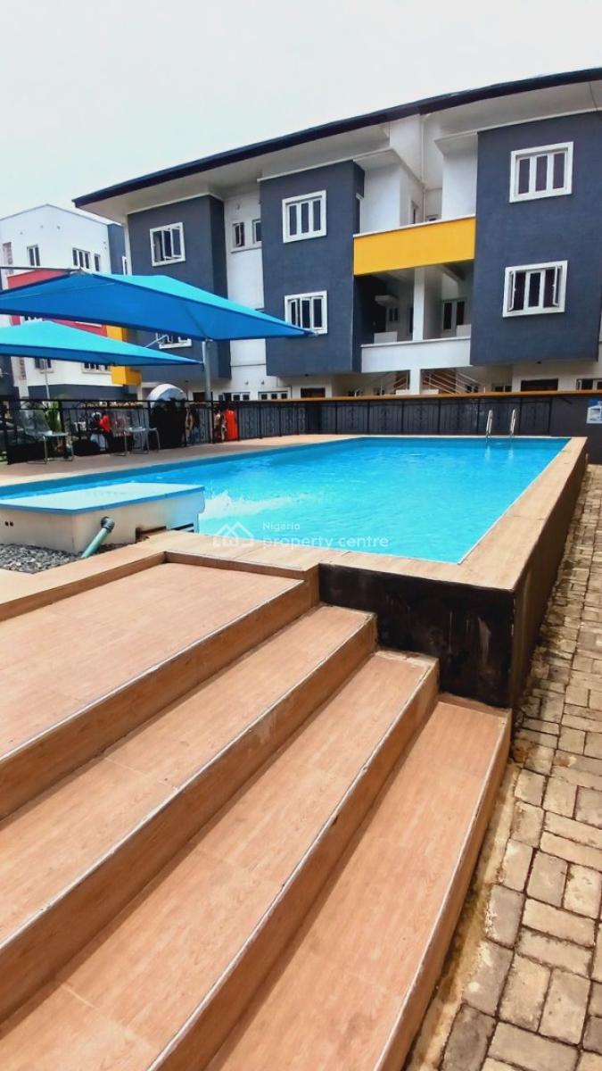 Hot Deal. 3bedroom Terraced Duplex with Bq, Gated Estate, Ikate, Lekki, Lagos, Terraced Duplex for Rent