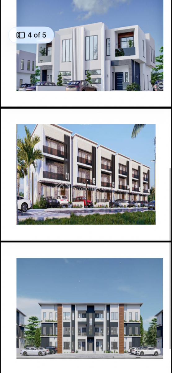 125sqm Pre- Finished 6unit of 3 Bedroom Block of Flat, Apo Hills / Guzape 2, Maliyah Hills, Apo, Abuja, Block of Flats for Sale