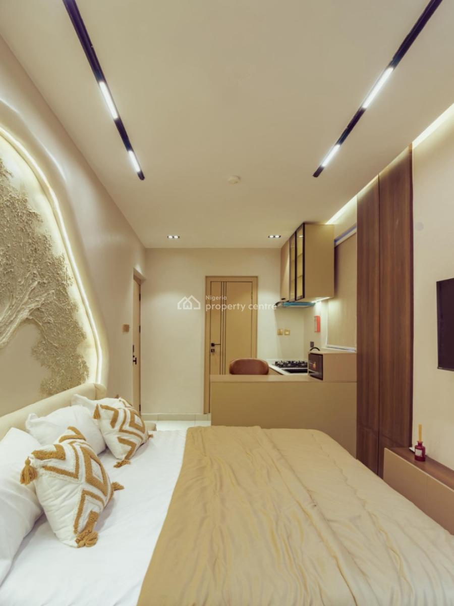 Premium Furnished Studio Bedroom Apartment, Surulere, Lagos, Flat / Apartment Short Let
