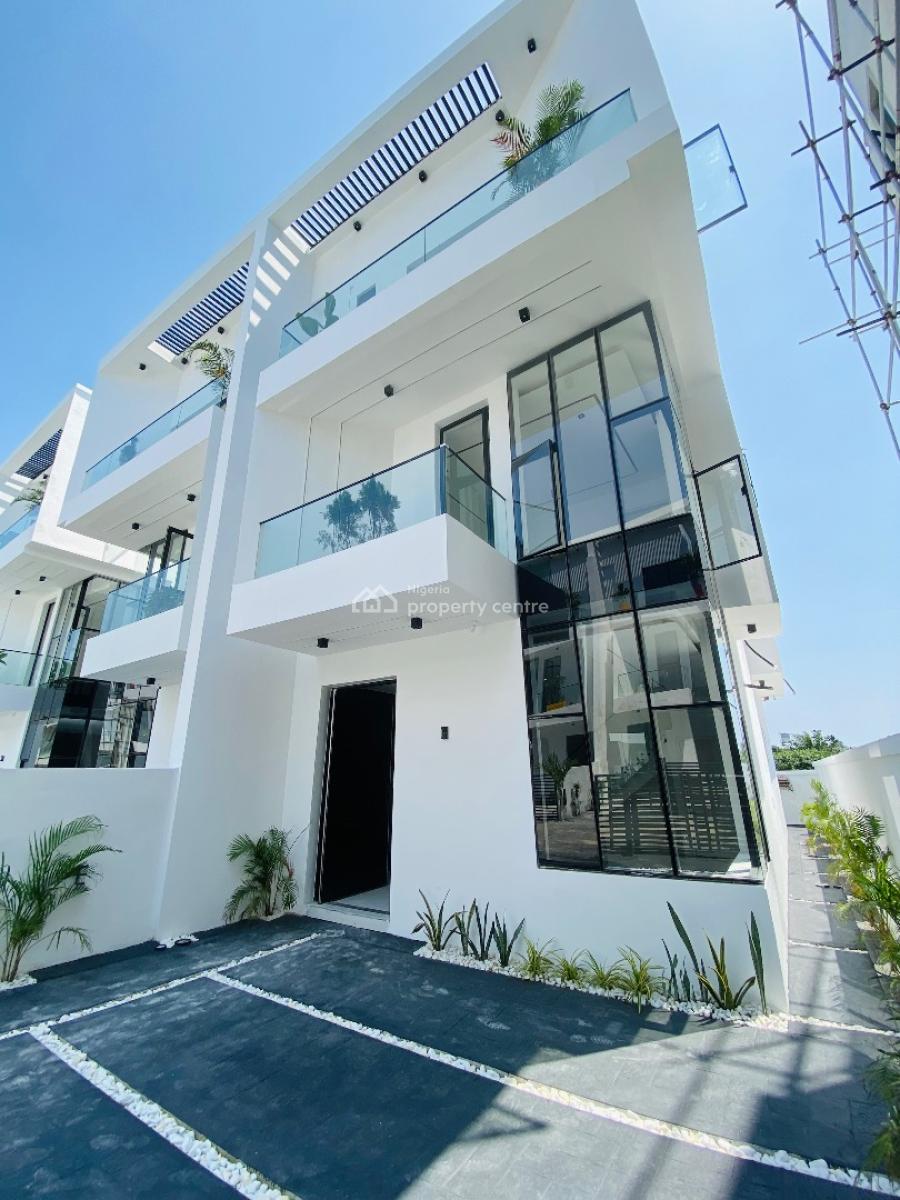 Stunning 4-bedroom Semi-detached Home with Bq, Orchid Road, Lekki, Lagos, Semi-detached Duplex for Sale