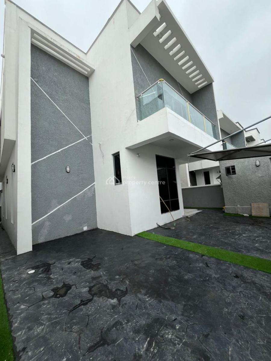 4 Bedroom Duplex with Bq, Lekki Palm City Estate, Ajah, Lagos, Detached Duplex for Sale