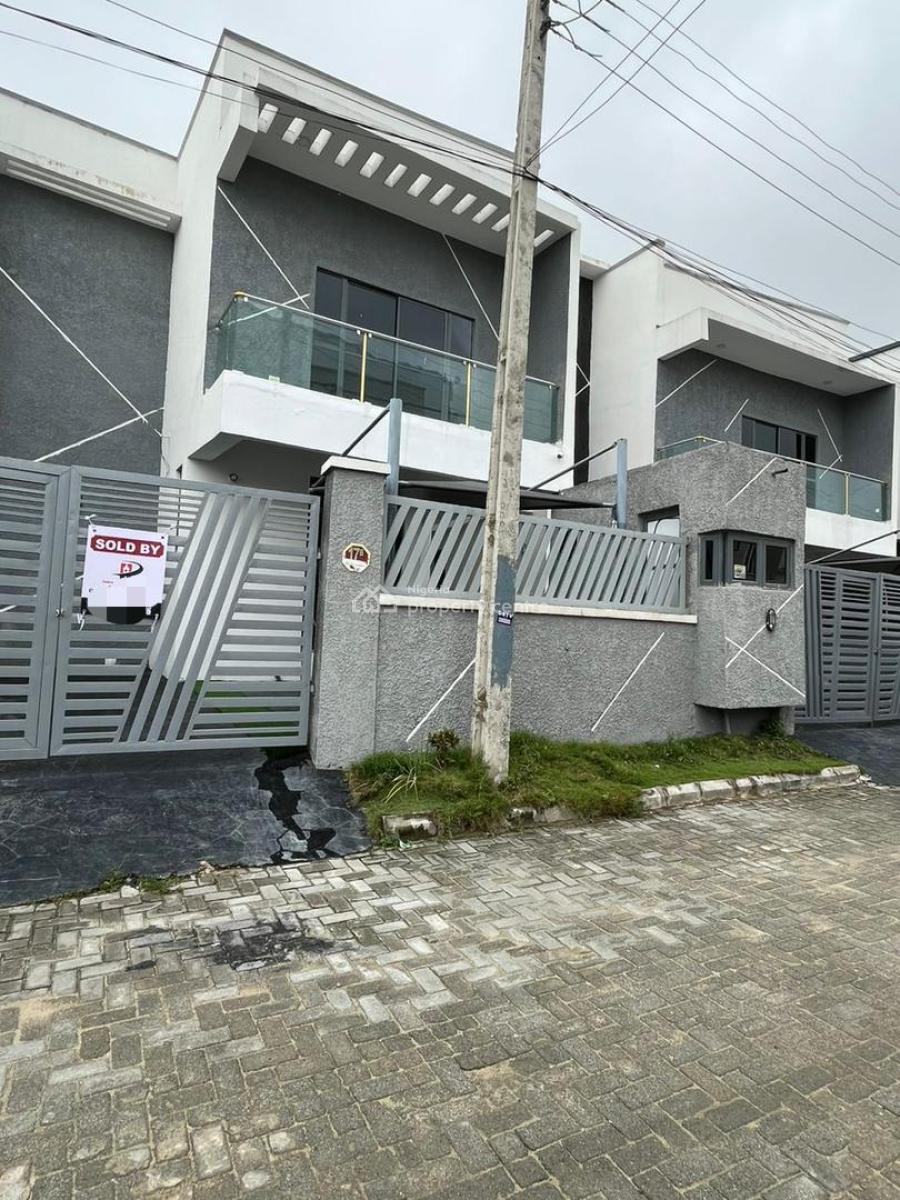 4 Bedroom Duplex with Bq, Lekki Palm City Estate, Ajah, Lagos, Detached Duplex for Sale