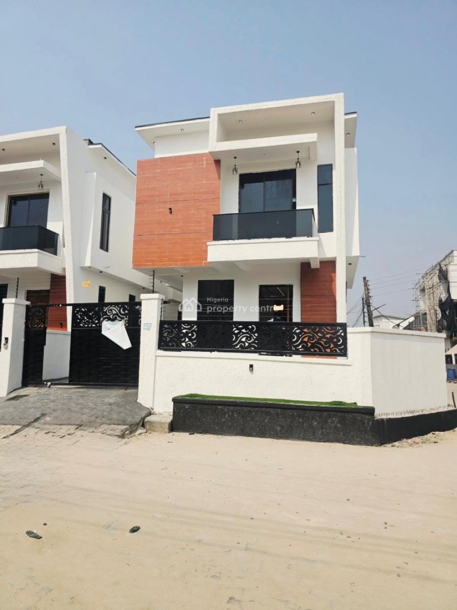 Brand New 4 Bedroom Fully Detached Duplex with Bq, Ajah, Lagos, Detached Duplex for Sale