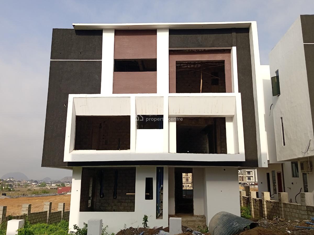 5bedroom Detached Carcass with Roof Top Swimming Pool, River Park Estate, Lugbe District, Abuja, Detached Duplex for Sale