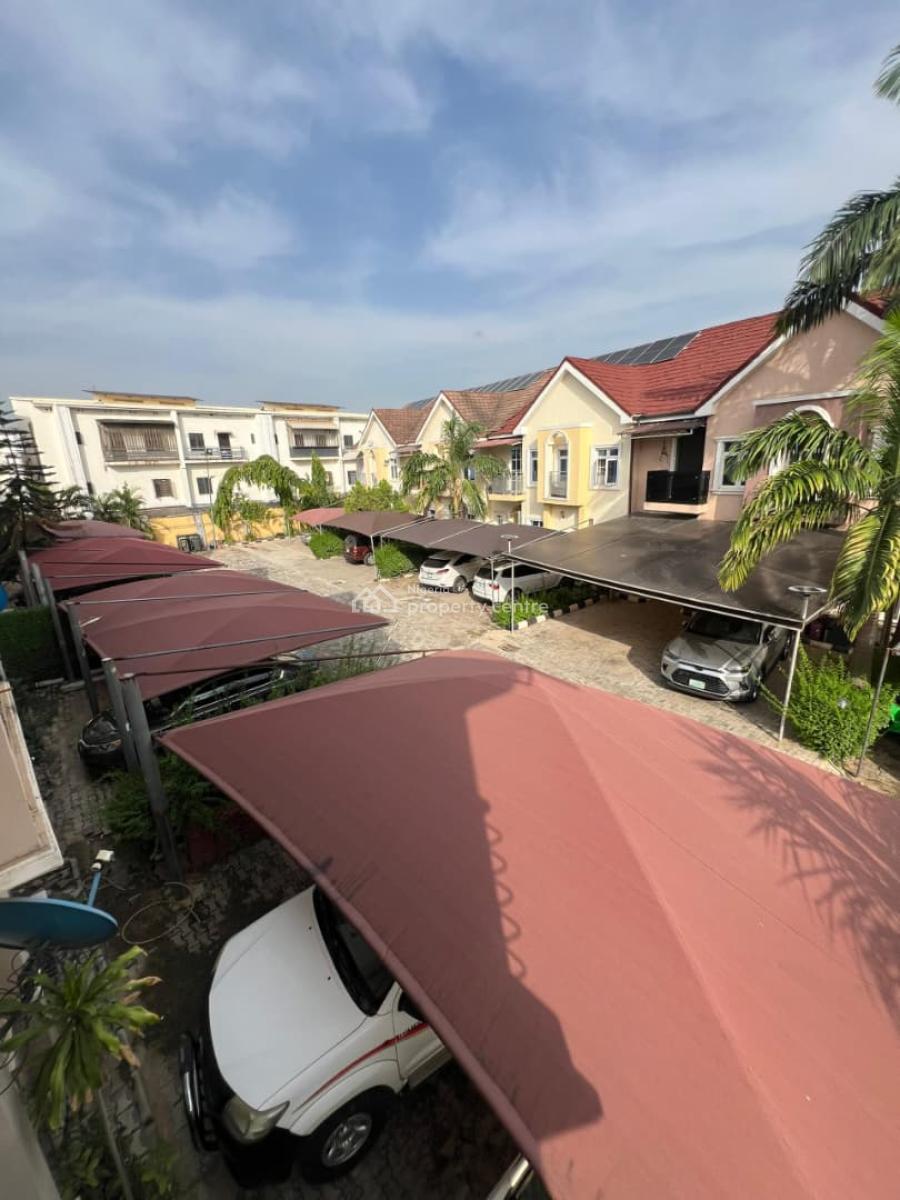 3 Bedroom Terrace Duplex with a Room Bq, Jabi, Abuja, Terraced Duplex for Rent
