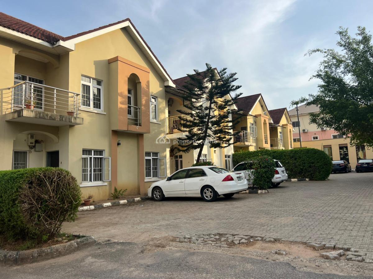 3 Bedroom Terrace Duplex with a Room Bq, Jabi, Abuja, Terraced Duplex for Rent